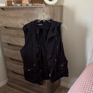 Black Utility Vest